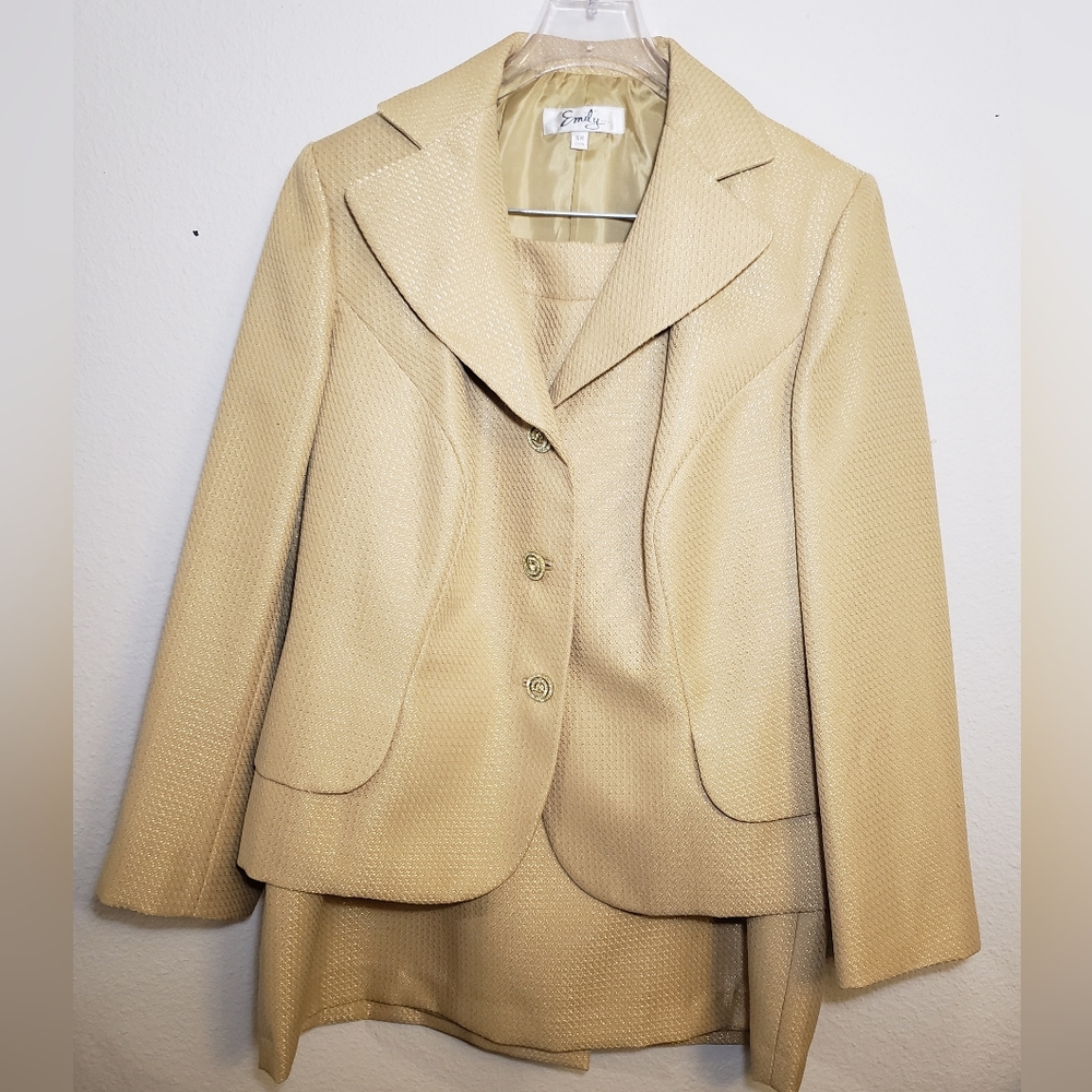 Emily Daytime Gold Suit